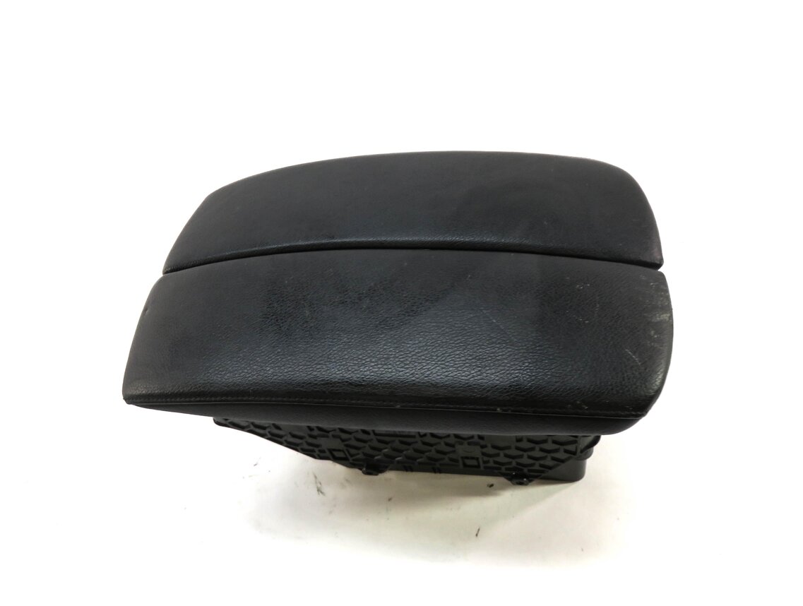 Thumbnail 2: 2008-2010 BMW X6 (E71) FRONT CENTER CONSOLE ARMREST STORAGE COMPARTMENT (BLACK)