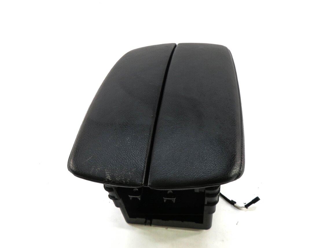 Thumbnail 3: 2008-2010 BMW X6 (E71) FRONT CENTER CONSOLE ARMREST STORAGE COMPARTMENT (BLACK)