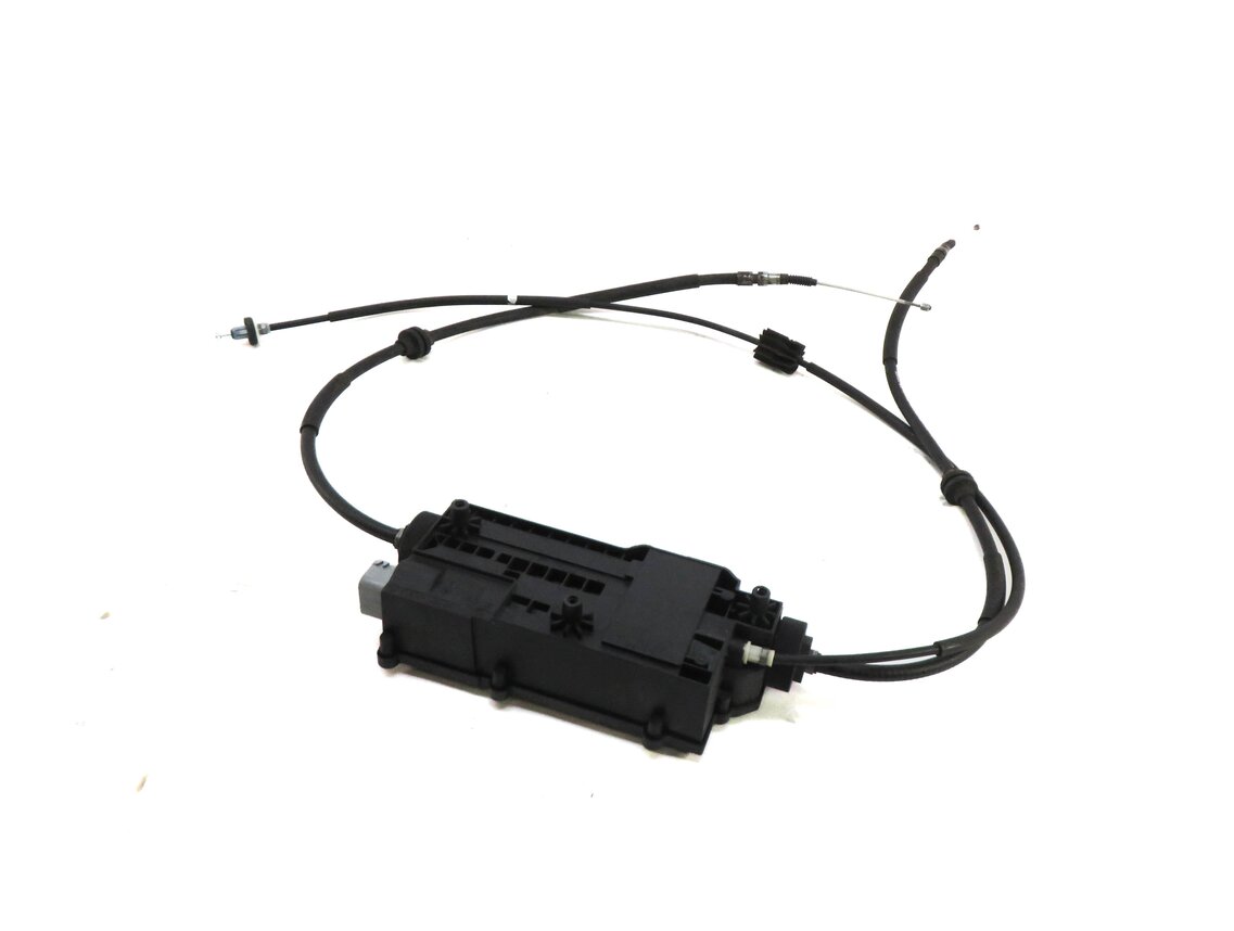 2009 BMW X6 (E71) EMERGENCY PARKING BRAKE ACTUATOR MOTOR w/ CABLES