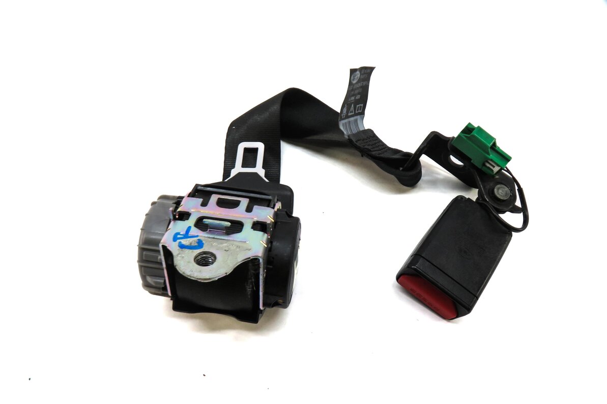 Thumbnail 3: 2015 RANGE ROVER EVOQUE (L538) REAR CENTER SEAT SEATBELT RETRACTOR (BLACK)