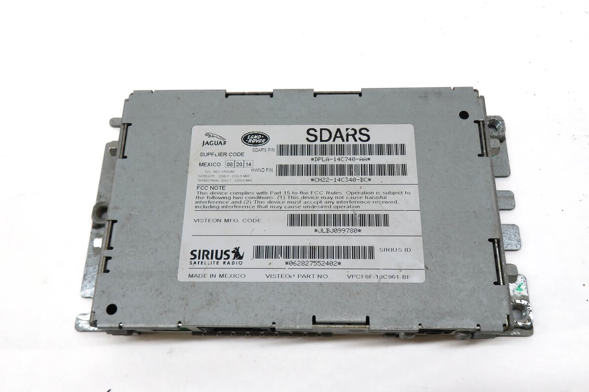 Thumbnail 2: 13-19 DISCOVERY SPORT LR4 RANGE ROVER SPORT EVOQUE - SIRIUS SATELLITE RECEIVER