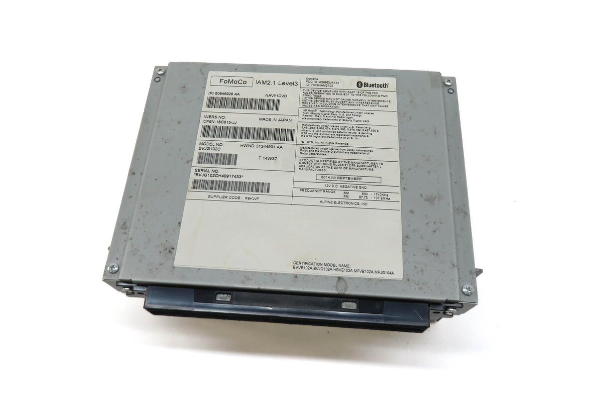 Thumbnail 2: 12-16 LR2 LR4 RANGE ROVER SPORT EVOQUE (L405 L494 L538) CD NAV STEREO RECEIVER