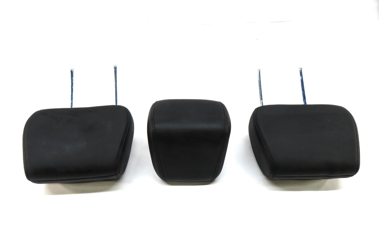 Thumbnail 3: 2015 RANGE ROVER EVOQUE (L538) REAR SEAT LEFT CENTER RIGHT HEADREST SET (BLACK)