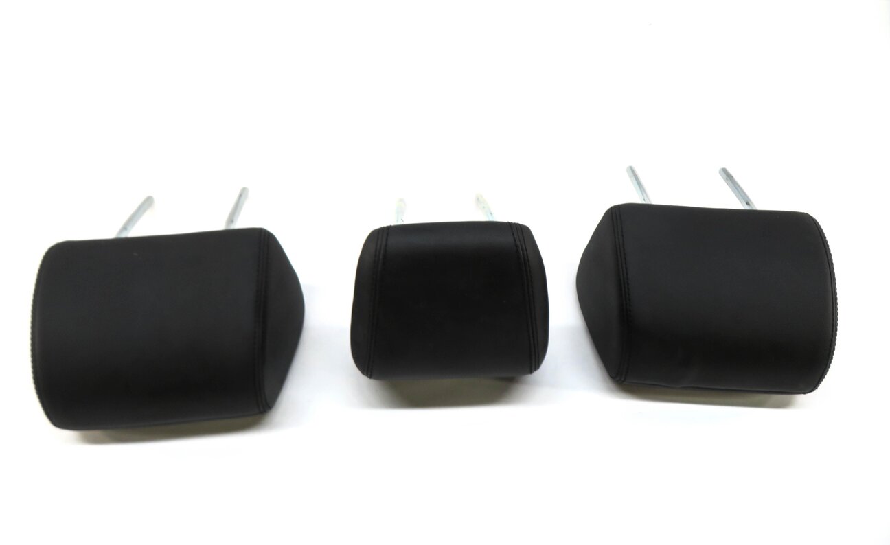 Thumbnail 4: 2015 RANGE ROVER EVOQUE (L538) REAR SEAT LEFT CENTER RIGHT HEADREST SET (BLACK)
