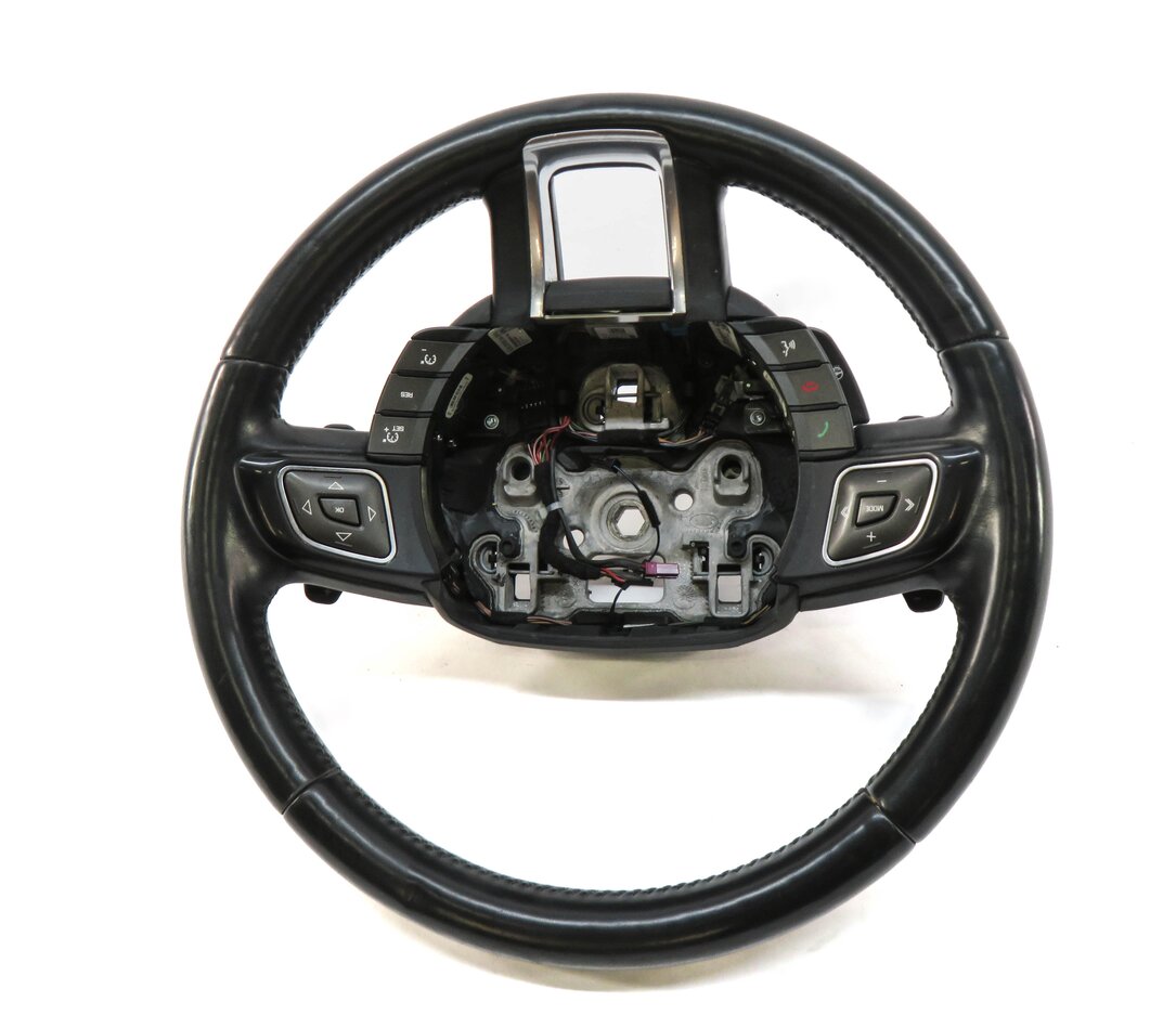 Thumbnail 5: 2012-2019 RANGE ROVER EVOQUE (L538) HEATED STEERING WHEEL w/ SHIFT PADDLES BLACK