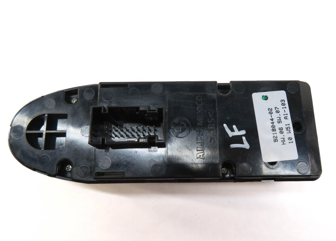 Thumbnail 4: 2007-2014 BMW X5 X5M X6 X6M (E70 / E71) LEFT DRIVER DOOR WINDOW SWITCH (P-FOLD)