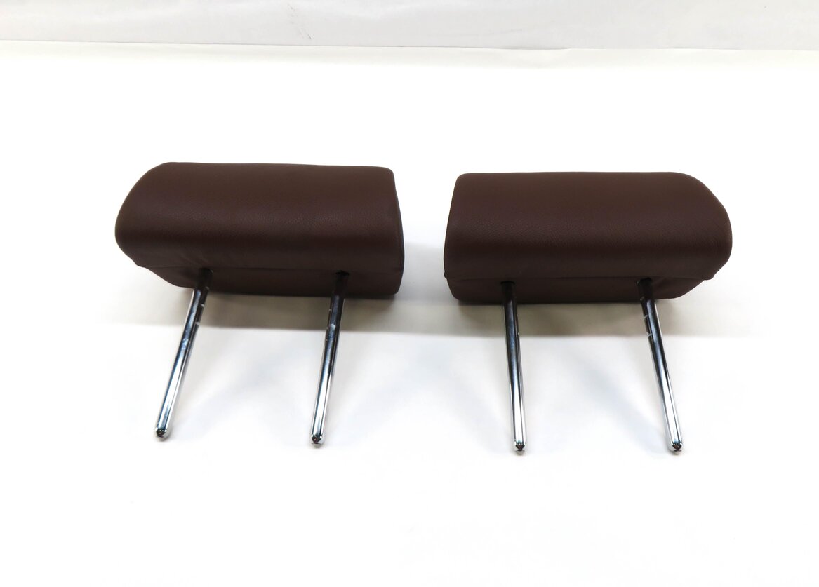 Thumbnail 2: 2011 BMW X5 (E70) REAR 2nd ROW SEAT LEFT & RIGHT HEADREST SET (CINNAMON BROWN)