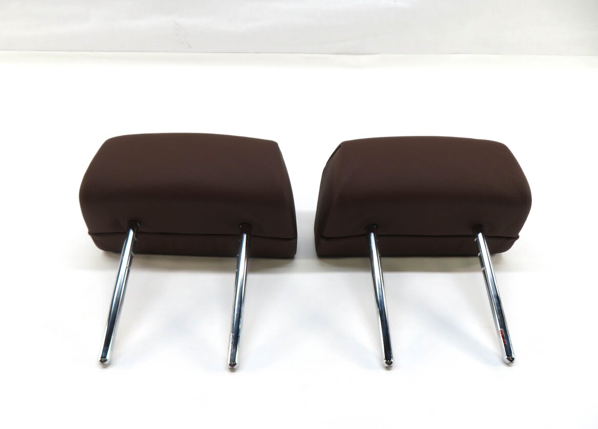 Thumbnail 5: 2011 BMW X5 (E70) REAR 2nd ROW SEAT LEFT & RIGHT HEADREST SET (CINNAMON BROWN)