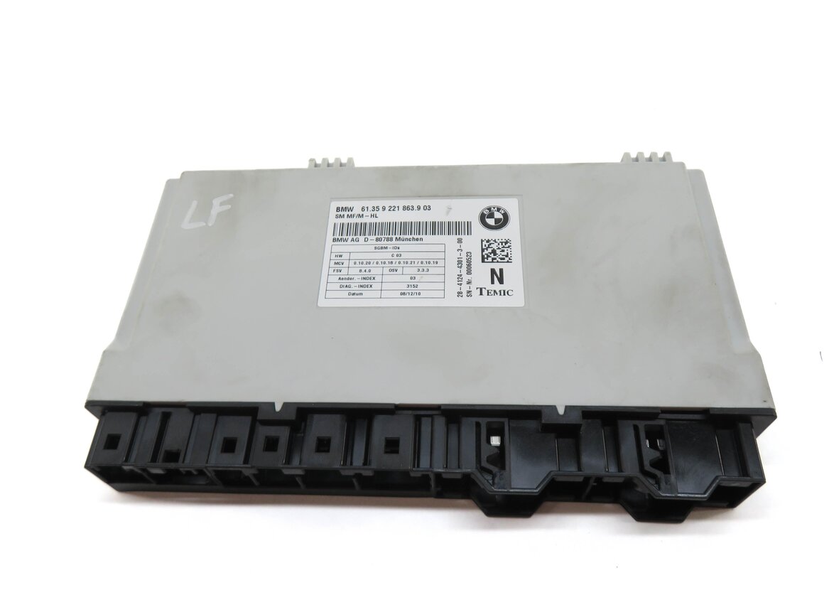 Thumbnail 2: 2011-2014 BMW X5 X5M X6 X6M (E70 E71) FRONT COMFORT SEAT CONTROL MODULE