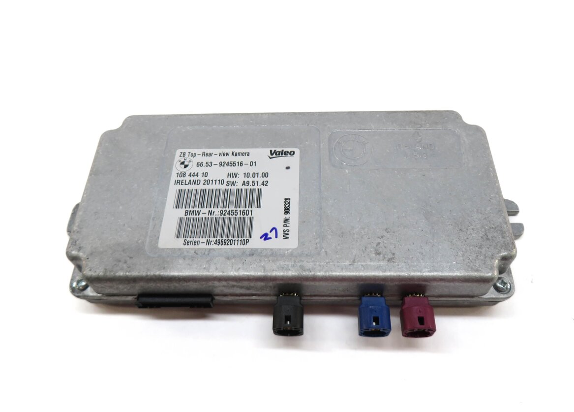 Thumbnail 2: 2011 BMW X5 (E70) TOP SIDE VIEW REARVIEW CAMERA CONTROL MODULE