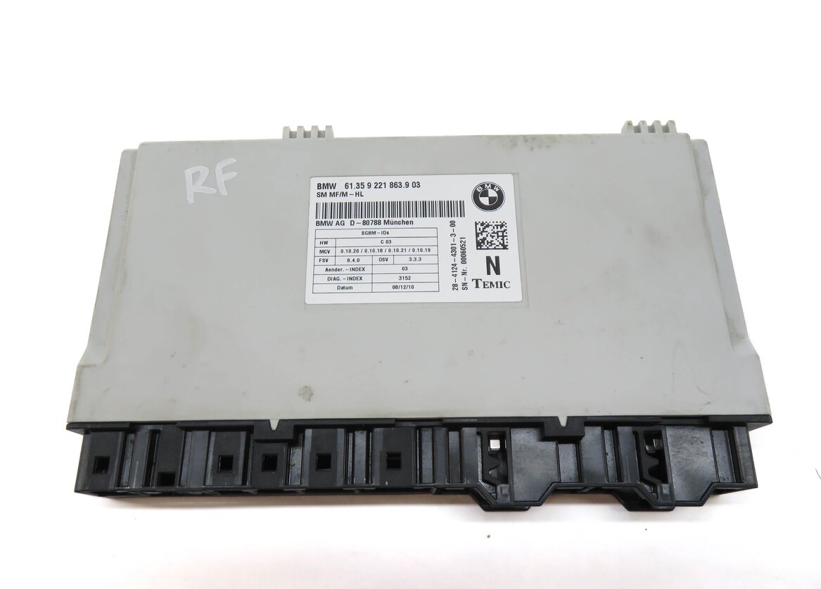 Thumbnail 2: 2011-2014 BMW X5 X5M X6 X6M (E70 E71) FRONT COMFORT SEAT CONTROL MODULE