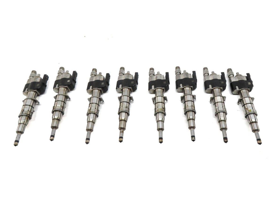 Thumbnail 3: 08-16 BMW 3 5 7 X5 X6 Z4 3.0L N54 4.4L N63 FUEL INJECTOR SET/8 (ALL INDEX 12)