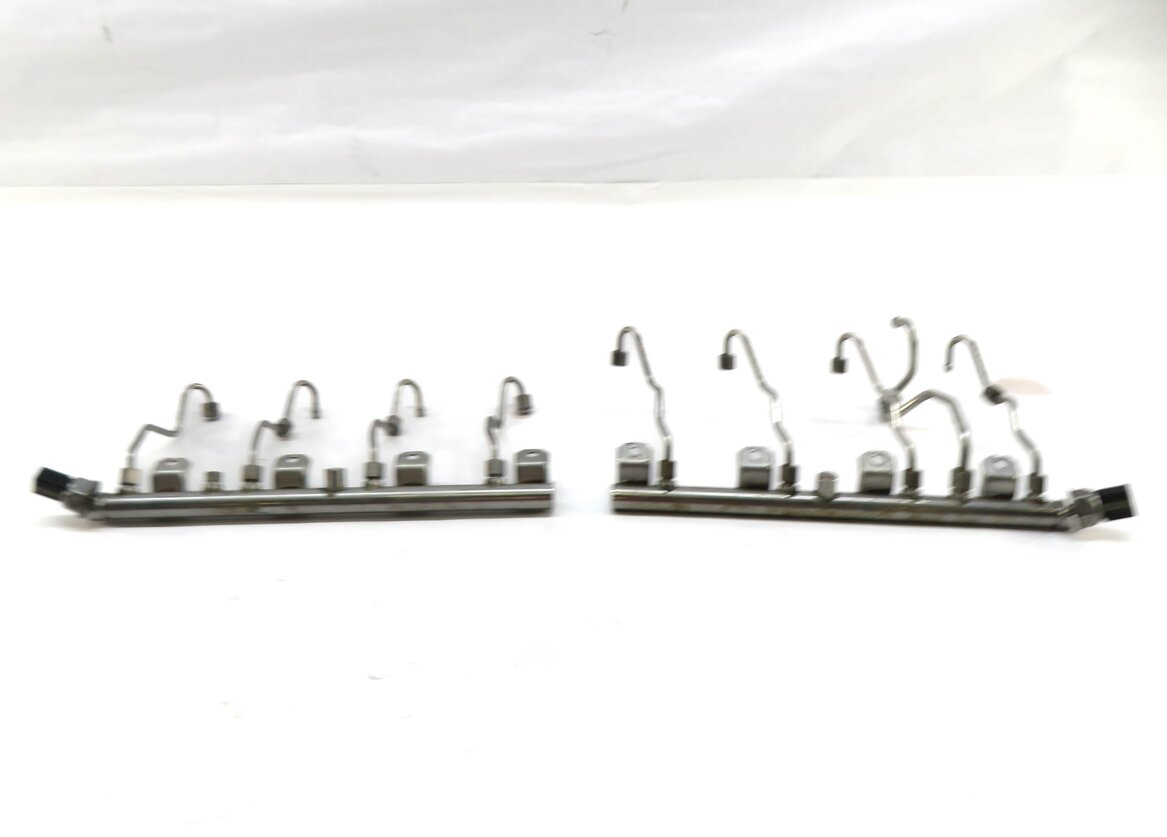 Thumbnail 3: 2011 BMW X5 (E70) 4.4L N63 TWIN TURBO ENGINE LEFT & RIGHT FUEL RAIL SET-2