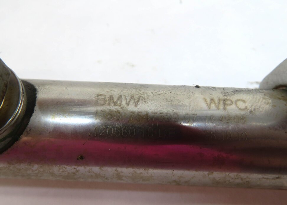 Thumbnail 8: 2011 BMW X5 (E70) 4.4L N63 TWIN TURBO ENGINE LEFT & RIGHT FUEL RAIL SET-2