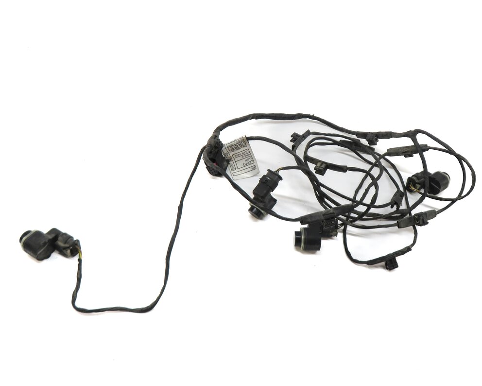 Thumbnail 2: 2011 BMW X5 (E70) REAR PDC PARK DISTANCE SENSOR SET w/ HARNESS (BLACK)