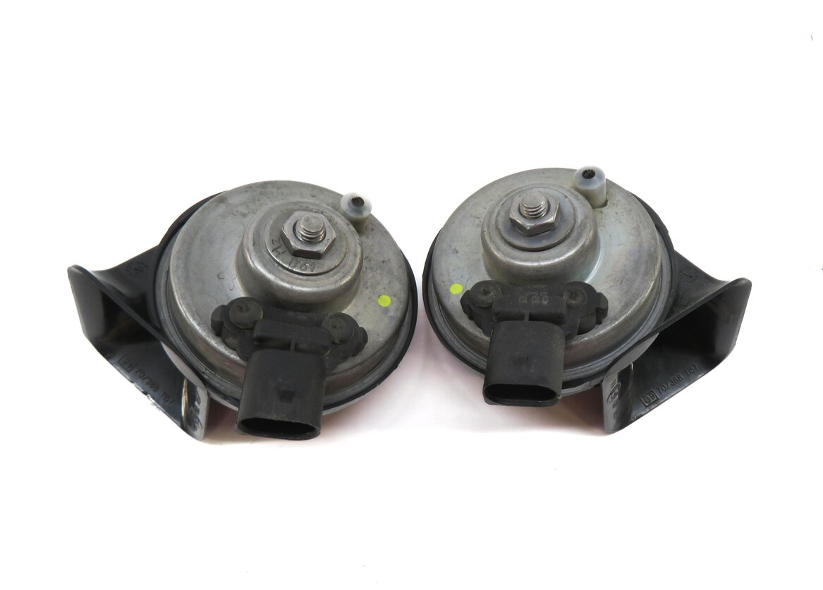 Thumbnail 3: 2010-2014 BMW X5 X6 (E70 E71) HIGH & LOW TONE SAFETY HORN SET