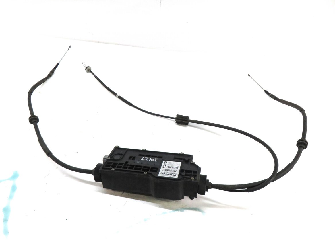 2011 BMW X5 (E70) EMERGENCY PARKING BRAKE ACTUATOR MOTOR w/ CABLES