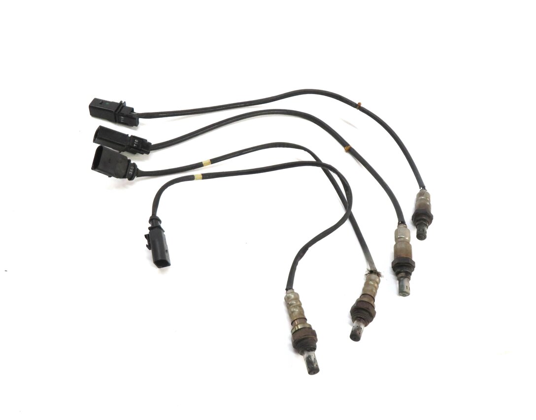 2012 AUDI A6 (C7) 3.0L CGXB PRE POST CAT O2 OXYGEN LAMBDA PROBE SENSOR SET-4