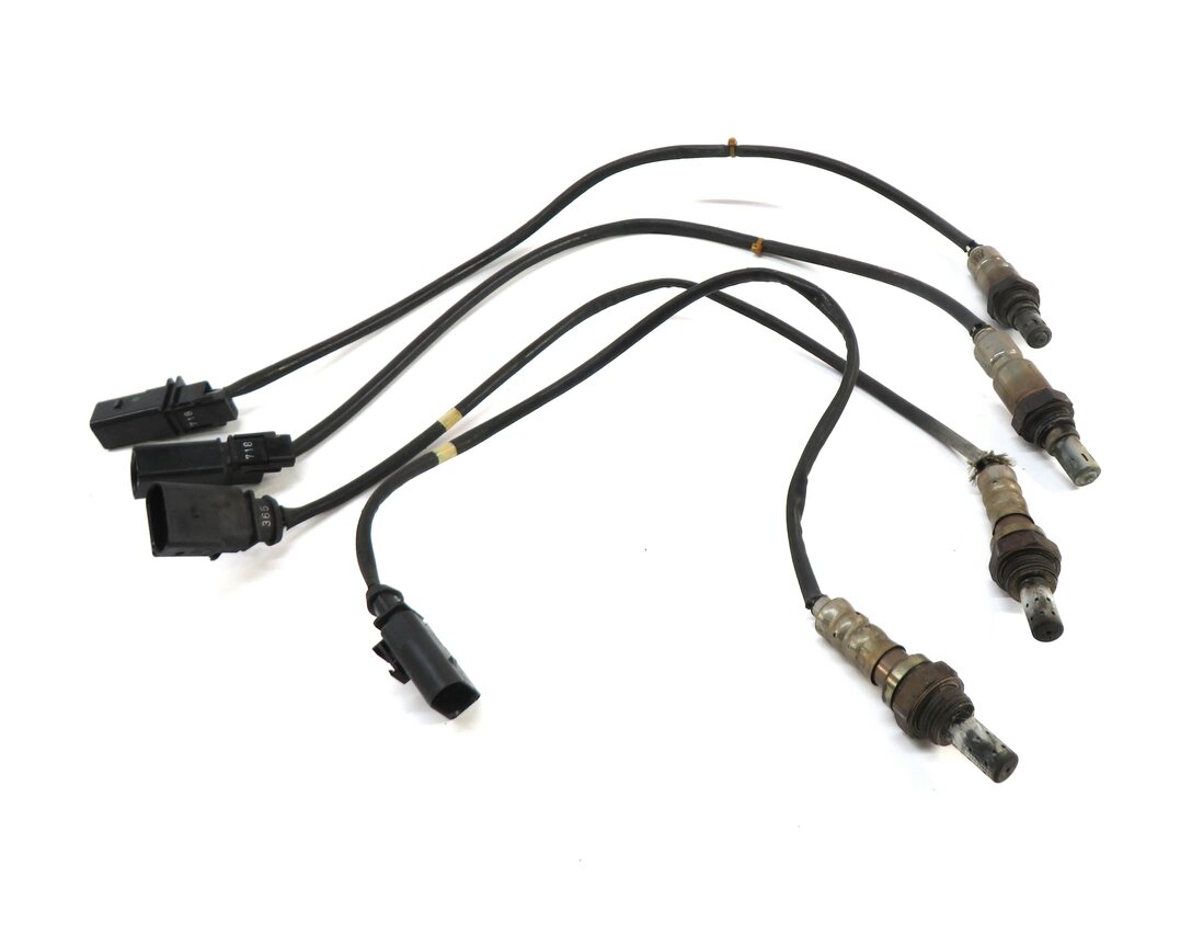 Thumbnail 2: 2012 AUDI A6 (C7) 3.0L CGXB PRE POST CAT O2 OXYGEN LAMBDA PROBE SENSOR SET-4