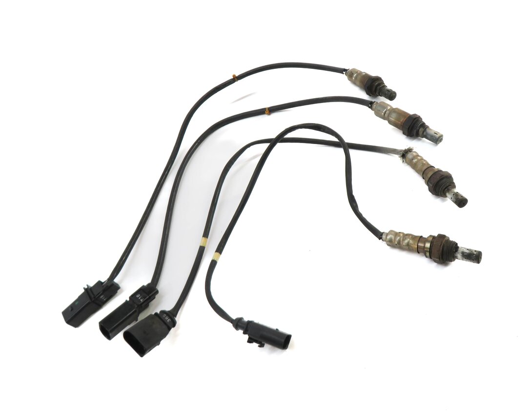 Thumbnail 3: 2012 AUDI A6 (C7) 3.0L CGXB PRE POST CAT O2 OXYGEN LAMBDA PROBE SENSOR SET-4