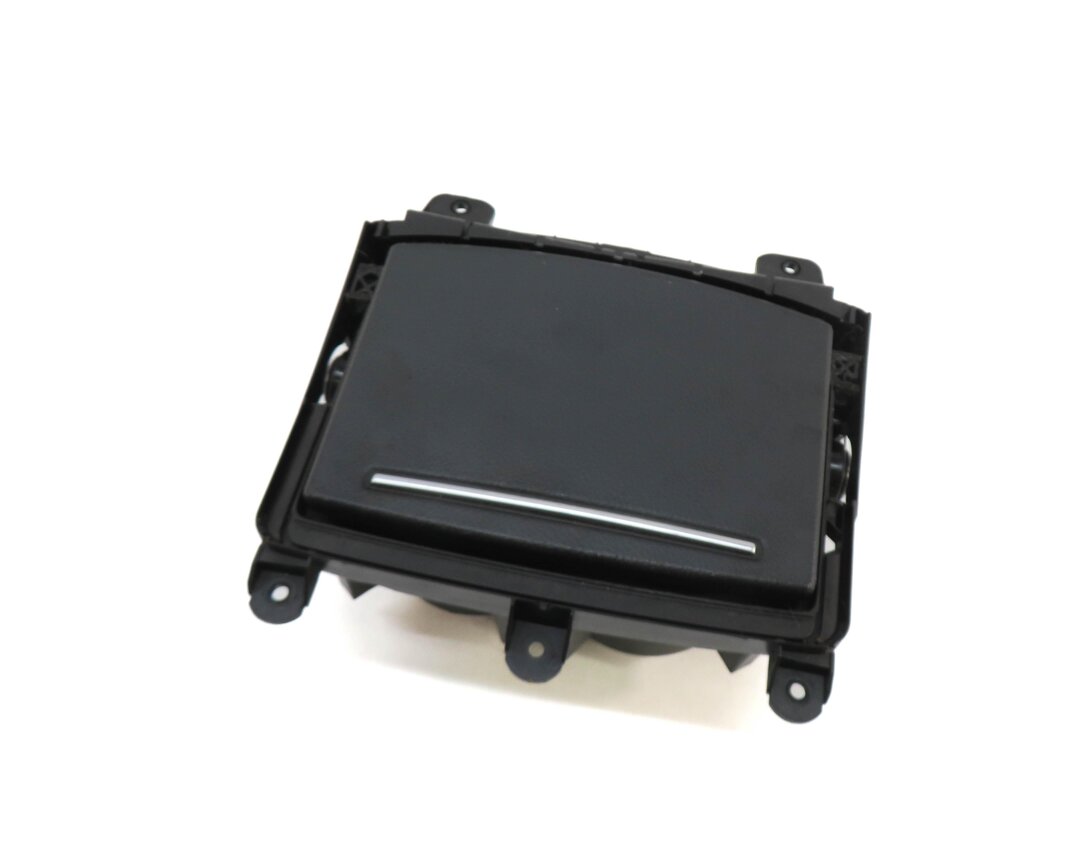 2012 AUDI A6 (C7) FRONT CENTER CONSOLE CUP HOLDER DRINK HOLDER (BLACK)