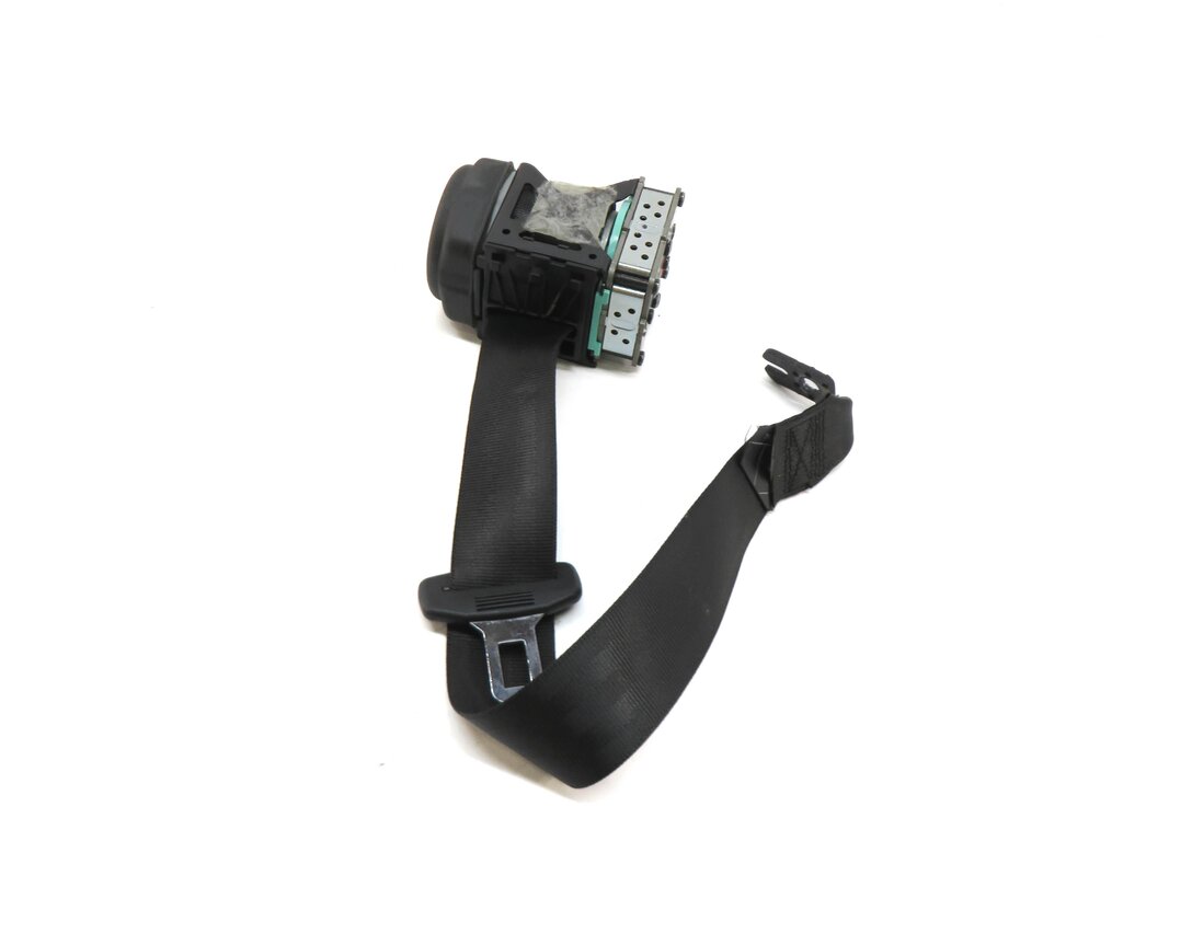 2012 AUDI A6 (C7) LEFT REAR SEAT SEATBELT RETRACTOR (BLACK)