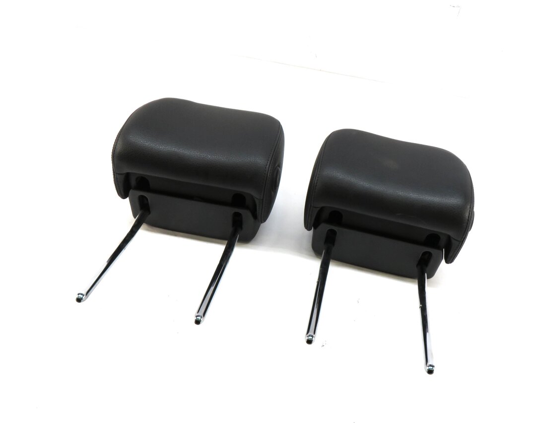 2012 AUDI A6 (C7) FRONT LEFT & RIGHT SEAT HEADREST SET-2 (BLACK)