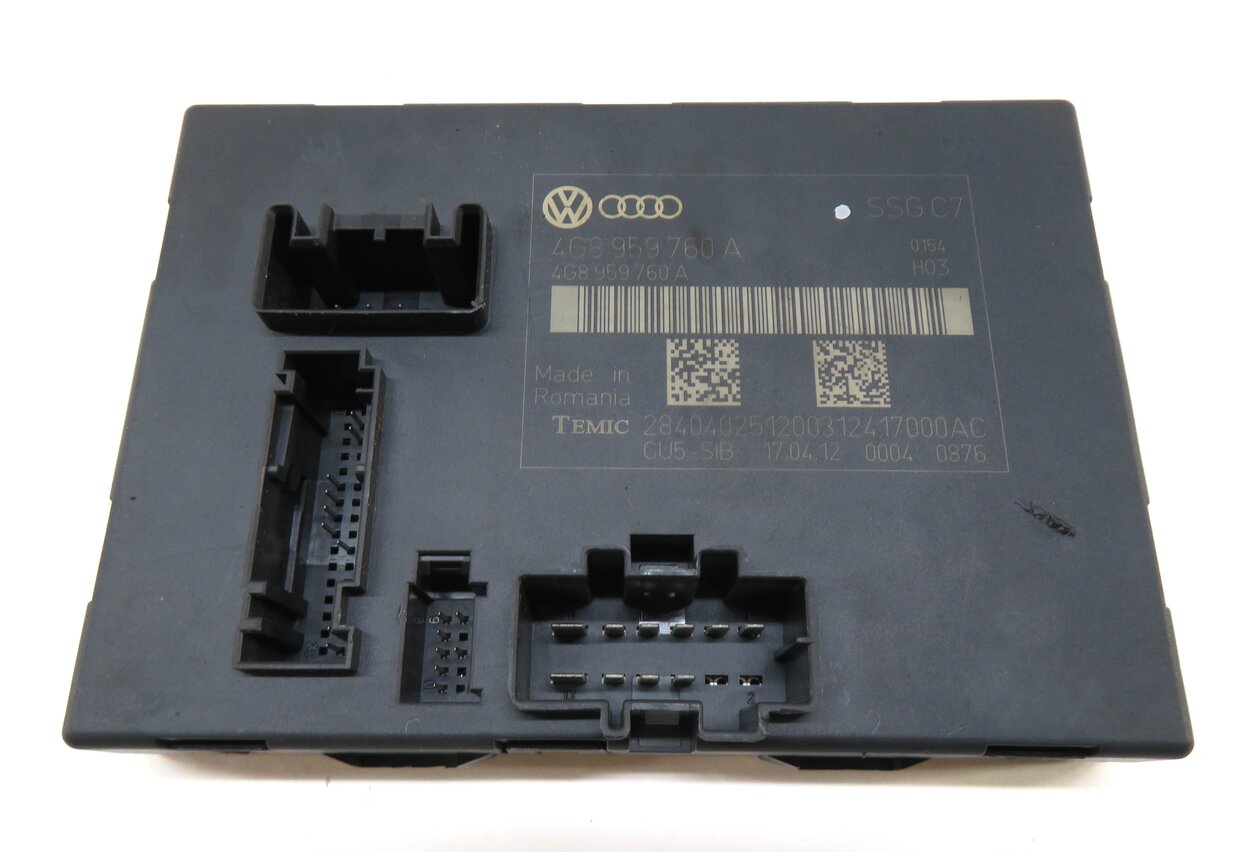 Thumbnail 2: 2012-2017 AUDI A6 S6 (C7) LEFT FRONT DRIVER MEMORY SEAT CONTROL MODULE