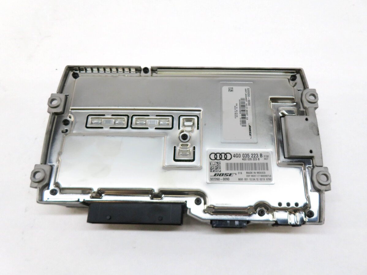 Thumbnail 3: 2012 AUDI A6 (C7) RADIO STEREO BOSE AUDIO AMP AMPLIFIER