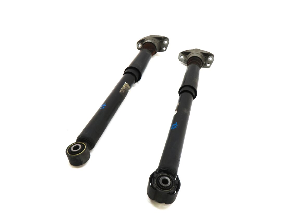 2012 AUDI A6 (C7) LEFT & RIGHT REAR SPORT SUSPENSION SHOCK STRUT SET-2