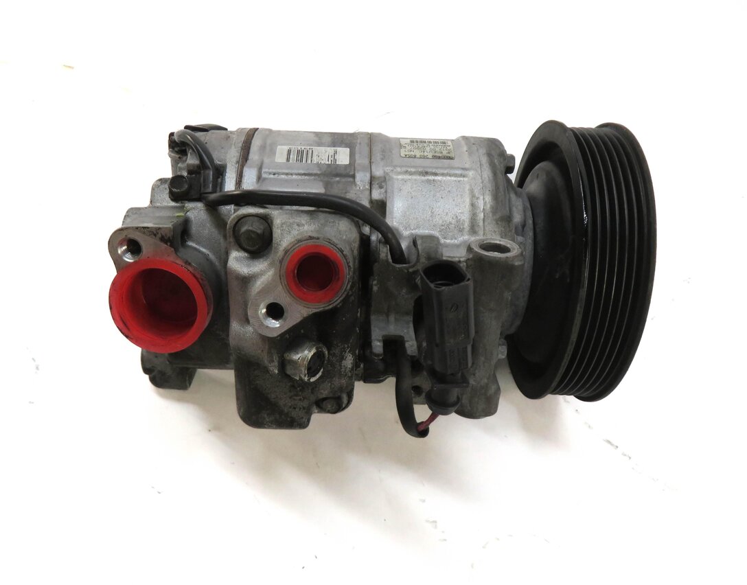 Thumbnail 4: 2012-2015 AUDI A6 A7 (C7 4G8) 3.0L SUPERCHARGED ENGINE A/C AIR COMPRESSOR PUMP
