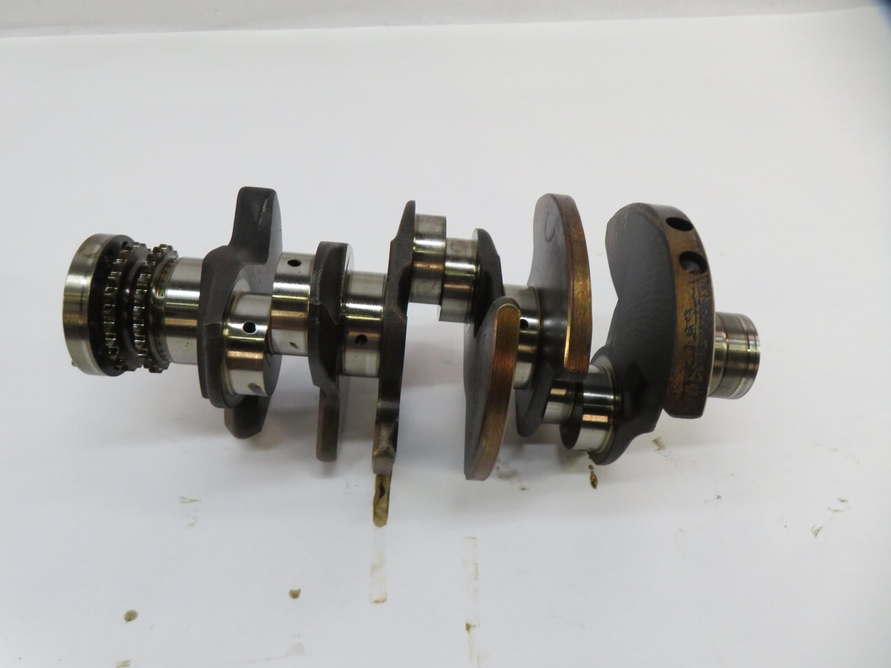 Thumbnail 3: 2012 AUDI A6 (C7) 3.0L CGXB SUPERCHARGED ENGINE CRANKSHAFT CRANK SHAFT ASSEMBLY