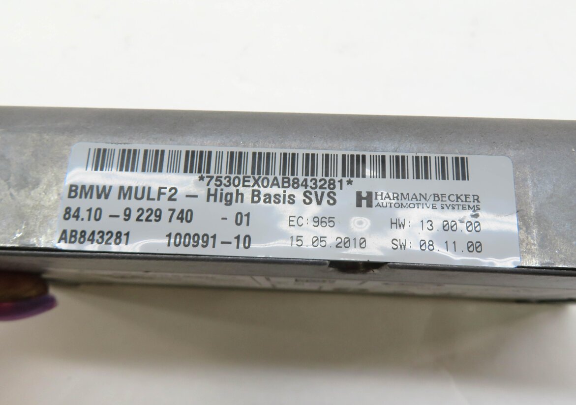 Thumbnail 4: 2009-2011 BMW 328i 335i 535i 750i 760i (E60 E90 F10 F01) MULF 2 SVS BASIS MODULE