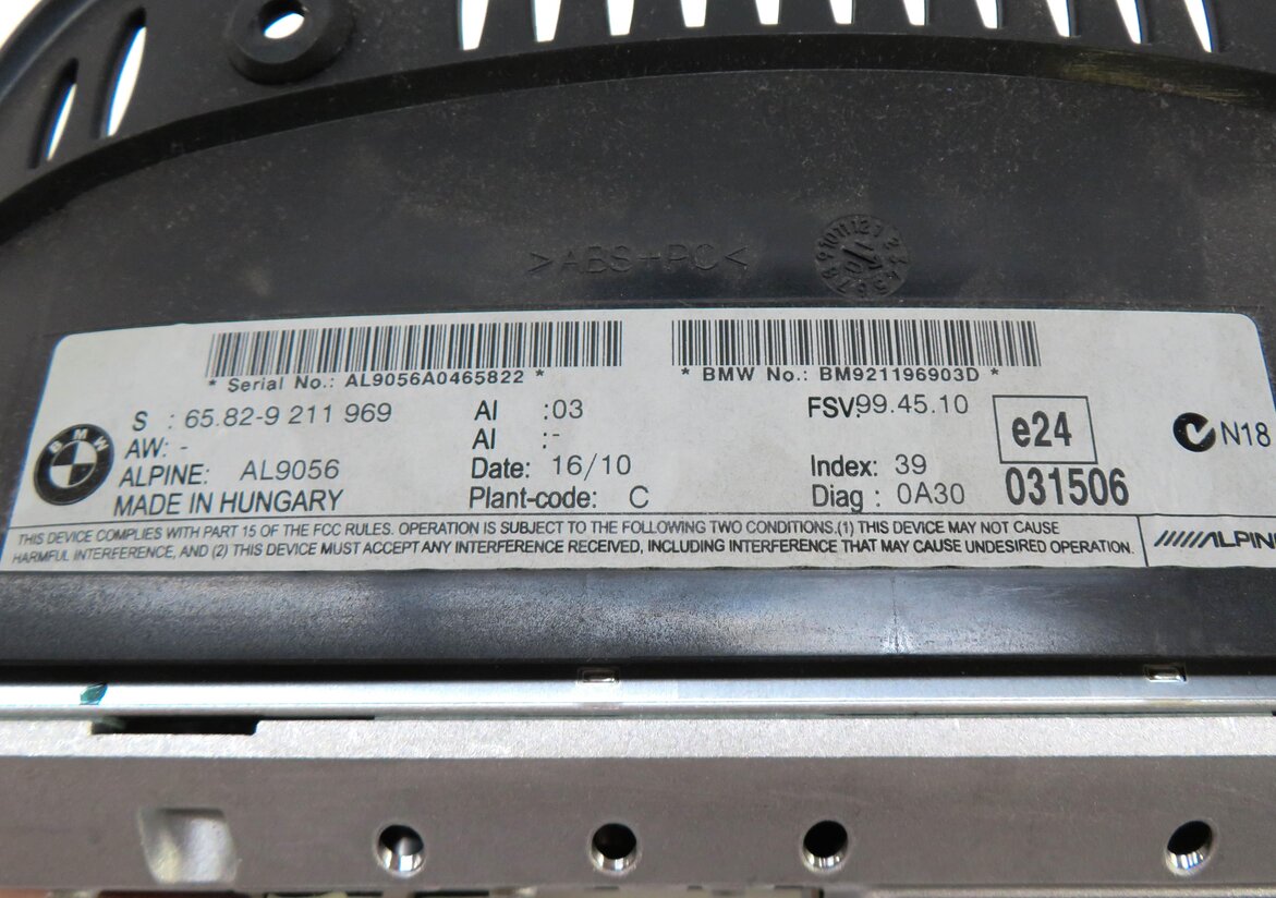Thumbnail 6: 10-13 BMW 328i 335i 528i 535i 550i M3 M5 (E60 E90 E92 E93) GPS NAVIGATION SCREEN