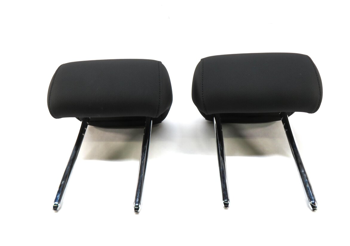 Thumbnail 2: 2011 BMW 335i (E92) COUPE - LEFT & RIGHT REAR SEAT HEADREST SET-2 (BLACK KASW)