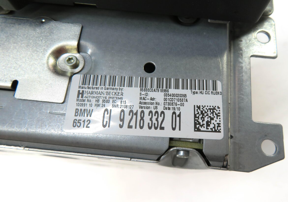 Thumbnail 7: 10-15 BMW 135i 328i 335i M3 X1 (E84 E90) GPS NAVIGATION CD DVD STEREO RECEIVER