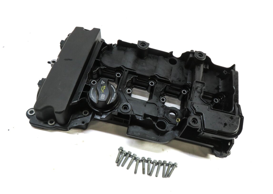 Thumbnail 6: 2012-2015 MERCEDES C250 SLK250 (R172 W204) 1.8L M271 TURBO ENGINE VALVE COVER