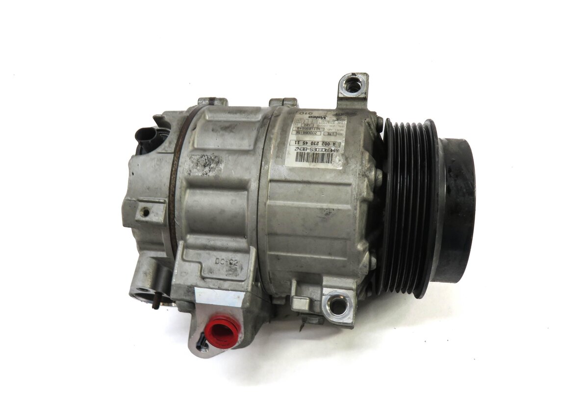 Thumbnail 4: 12-15 MERCEDES C250 SLK250 (W204 R172) 1.8L TURBO ENGINE AIR A/C COMPRESSOR PUMP