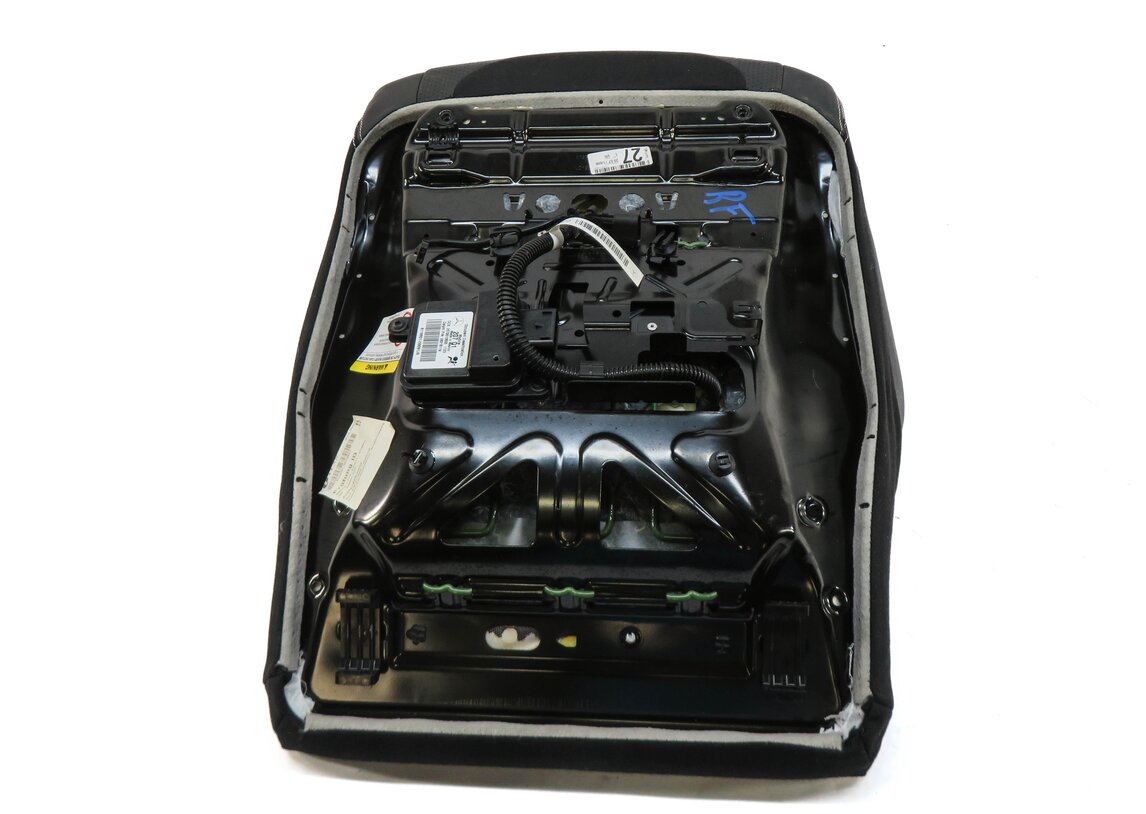 Thumbnail 5: 12-15 MERCEDES C-CLASS (C204) COUPE PASSENGER LOWER HEATED SEAT CUSHION (BLACK)