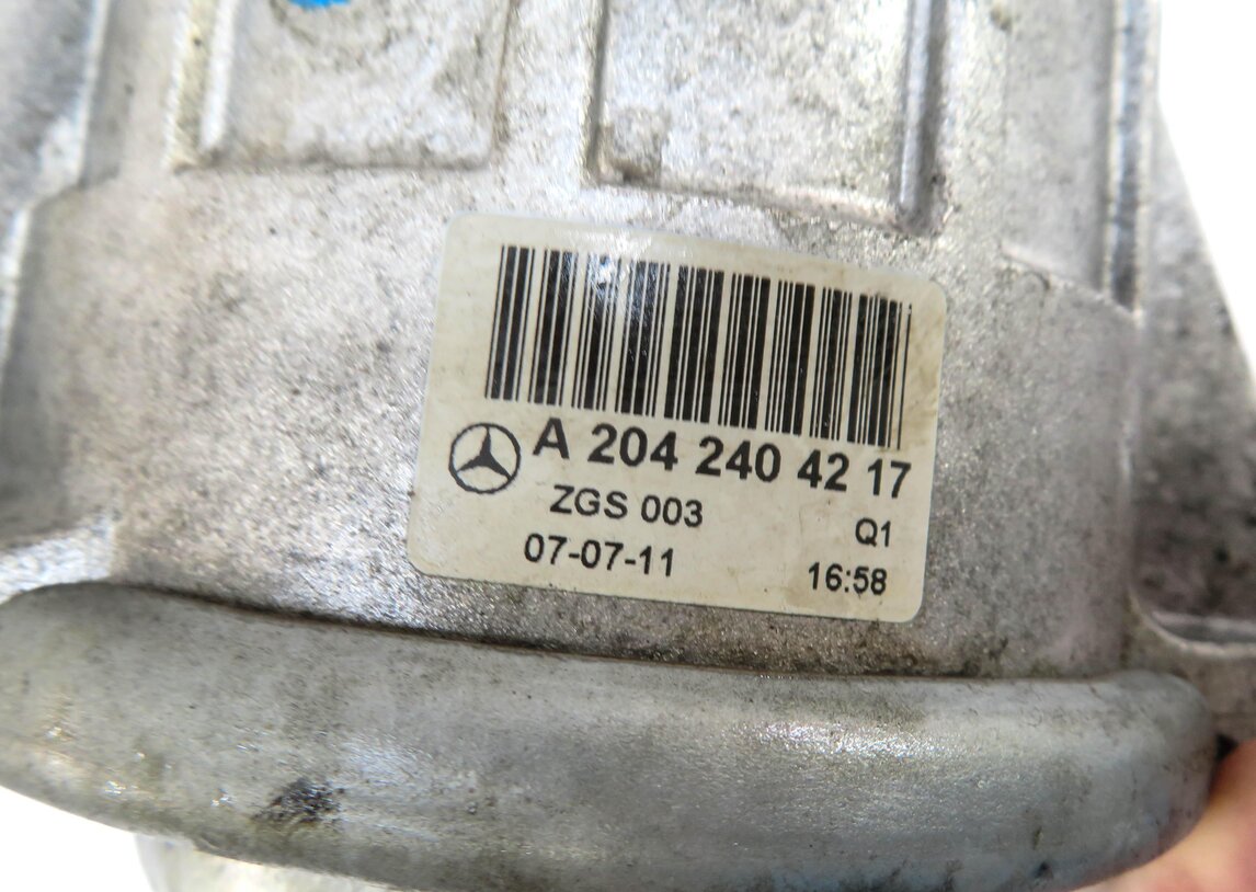 Thumbnail 4: 2012 MERCEDES C250 (W204) 1.8L M271 TURBO ENGINE LEFT & RIGHT MOTOR MOUNT SET-2