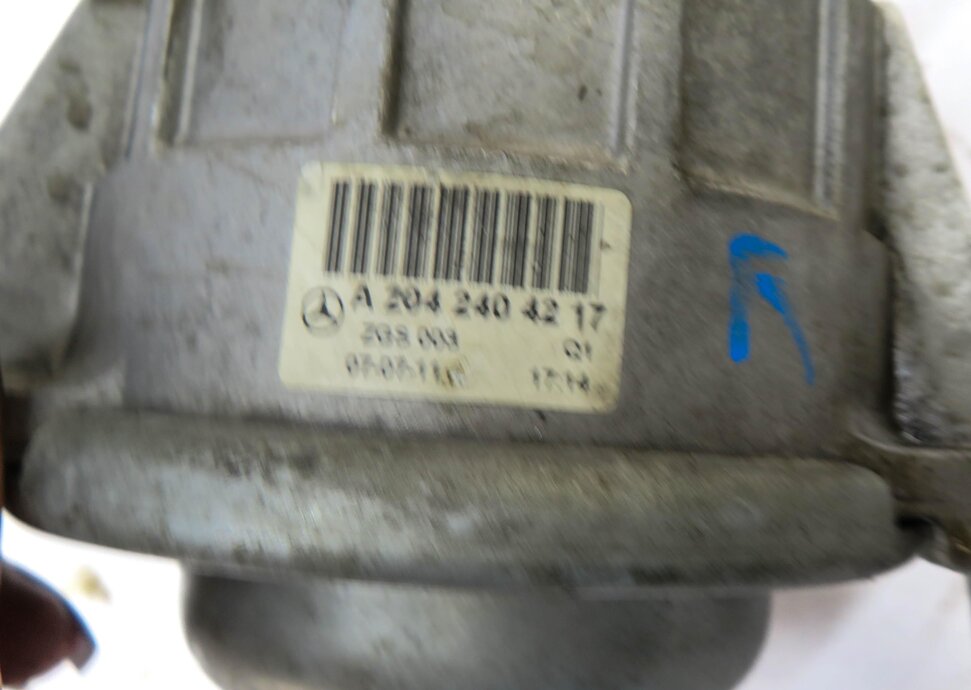 Thumbnail 5: 2012 MERCEDES C250 (W204) 1.8L M271 TURBO ENGINE LEFT & RIGHT MOTOR MOUNT SET-2