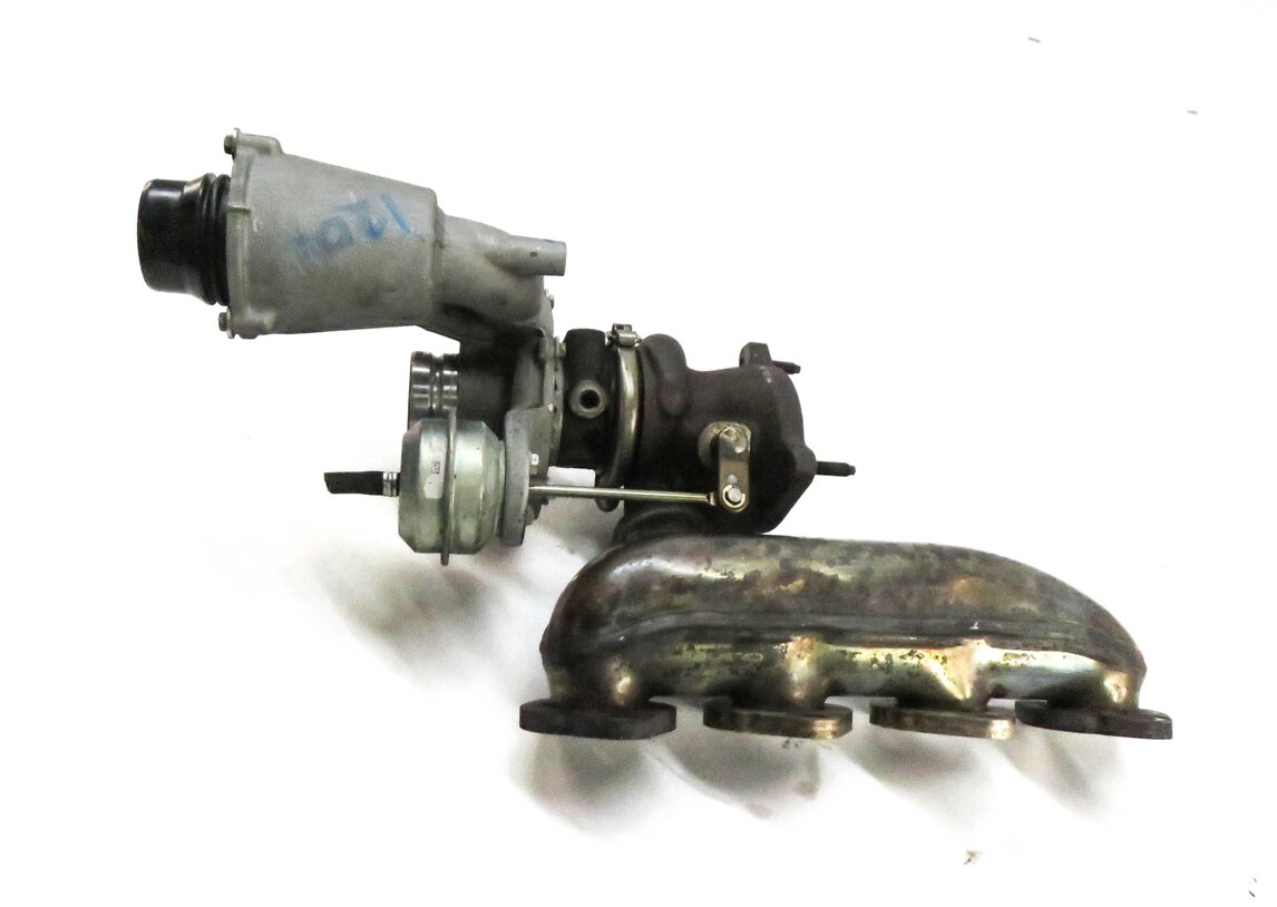 Thumbnail 3: 12-15 MERCEDES BENZ C250 SLK250 (W204 R172) 1.8L M271 TURBO ENGINE TURBOCHARGER