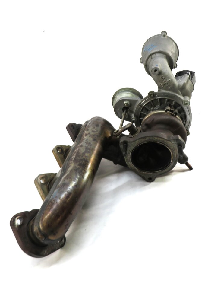 Thumbnail 4: 12-15 MERCEDES BENZ C250 SLK250 (W204 R172) 1.8L M271 TURBO ENGINE TURBOCHARGER