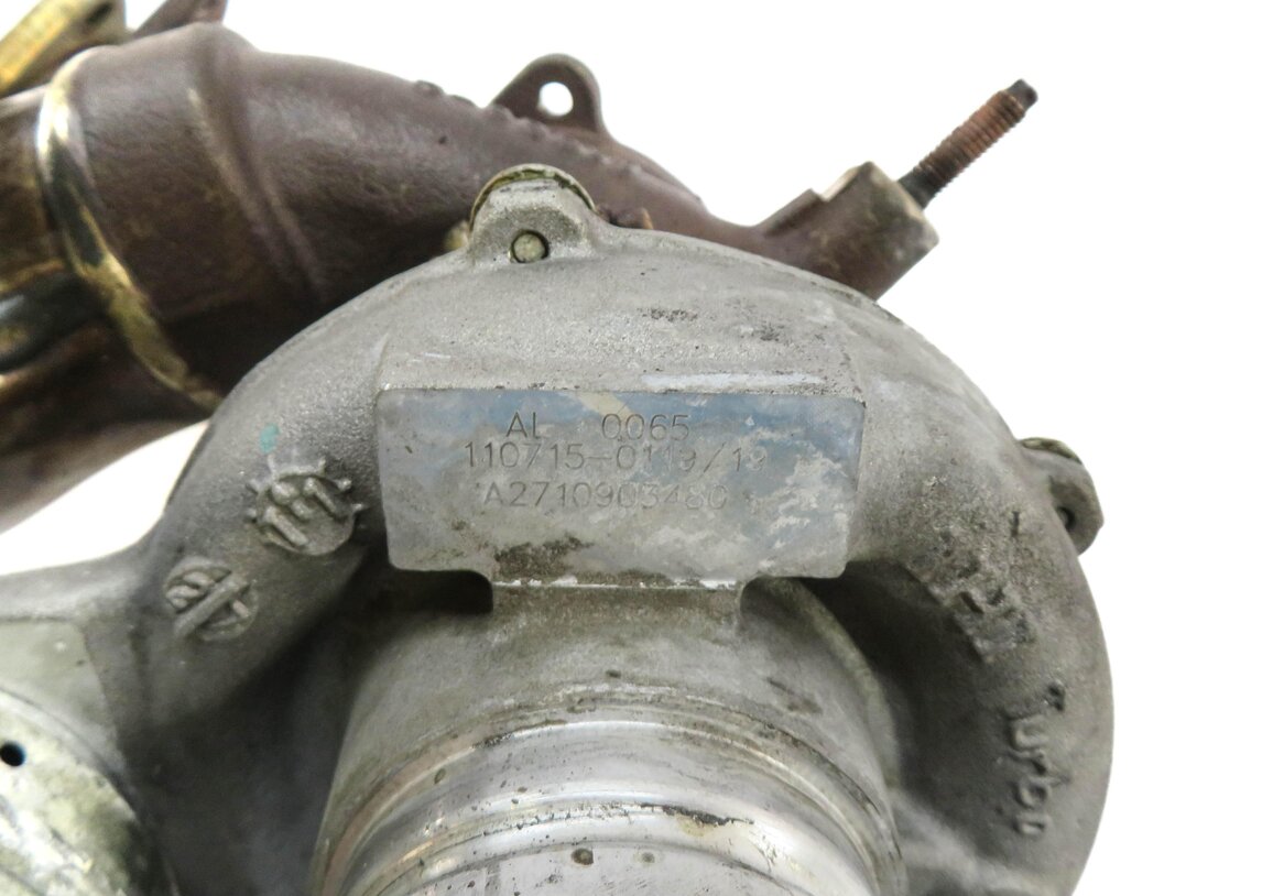 Thumbnail 6: 12-15 MERCEDES BENZ C250 SLK250 (W204 R172) 1.8L M271 TURBO ENGINE TURBOCHARGER