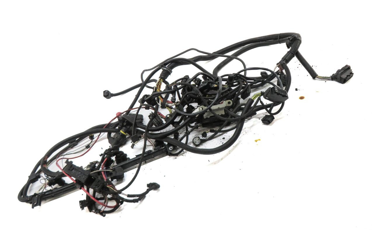 Thumbnail 3: 2016 BMW 535i (F10) 3.0L N55 TURBO ENGINE WIRE WIRING HARNESS LOOM