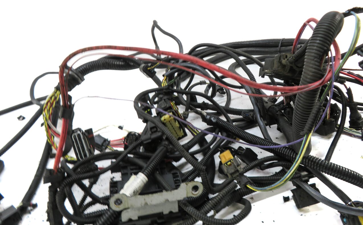 Thumbnail 6: 2016 BMW 535i (F10) 3.0L N55 TURBO ENGINE WIRE WIRING HARNESS LOOM