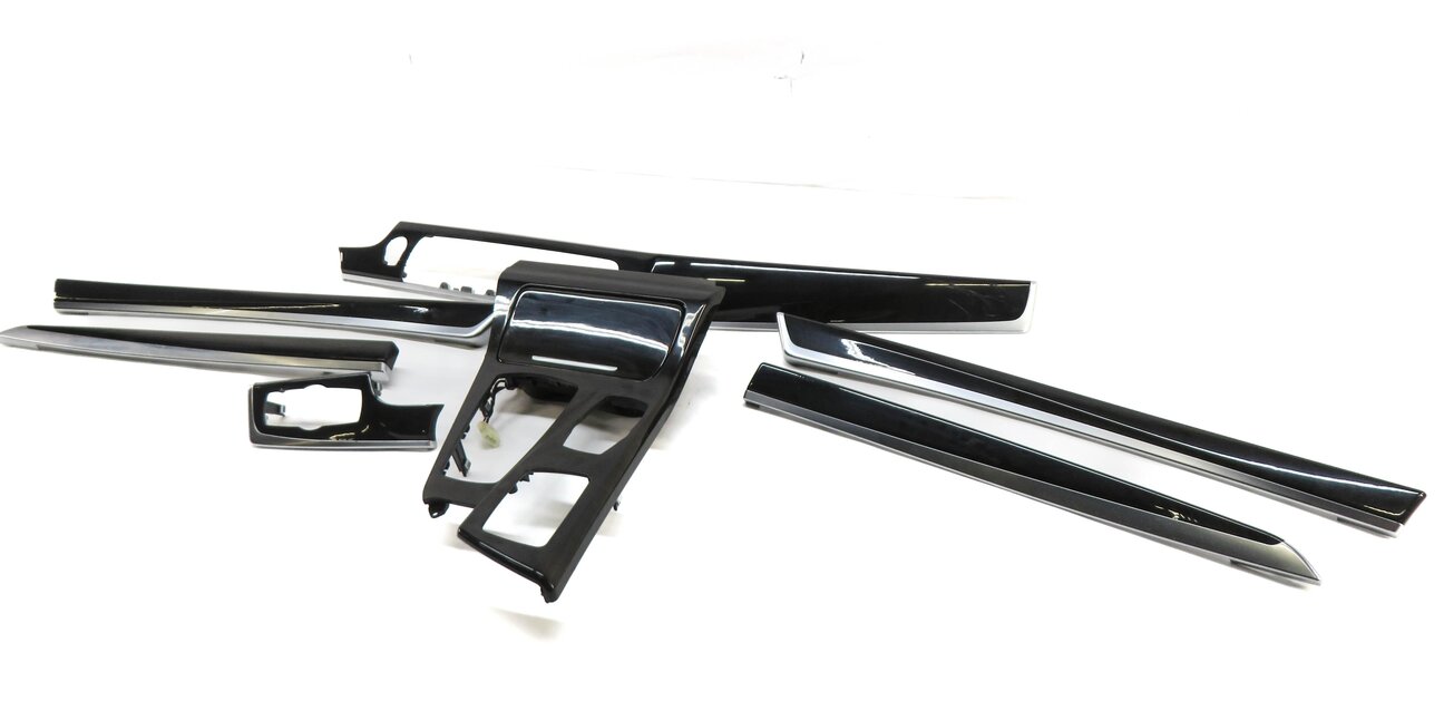 2016 BMW 535i (F10) DASH DOOR CONSOLE INTERIOR TRIM PANEL SET (FINE ASH WOOD)