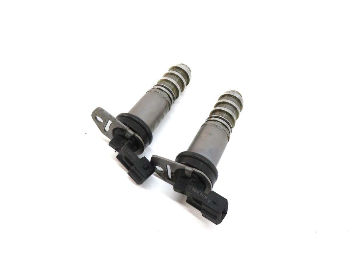 2016 BMW 535i (F10) 3.0L N55 TURBO ENGINE VVT CAMSHAFT TIMING SOLENOID SET-2
