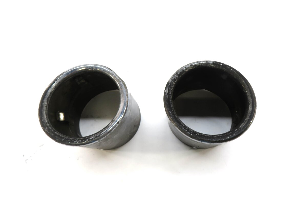 Thumbnail 2: 2011-2016 BMW 535i ACTIVE HYBRID 5 (F10) MUFFLER PIPE TRIM EXHAUST TIP SET-2