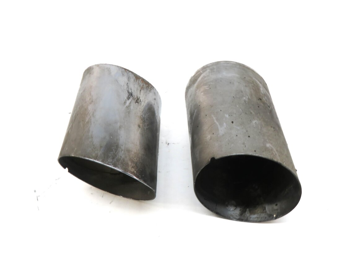Thumbnail 3: 2011-2016 BMW 535i ACTIVE HYBRID 5 (F10) MUFFLER PIPE TRIM EXHAUST TIP SET-2